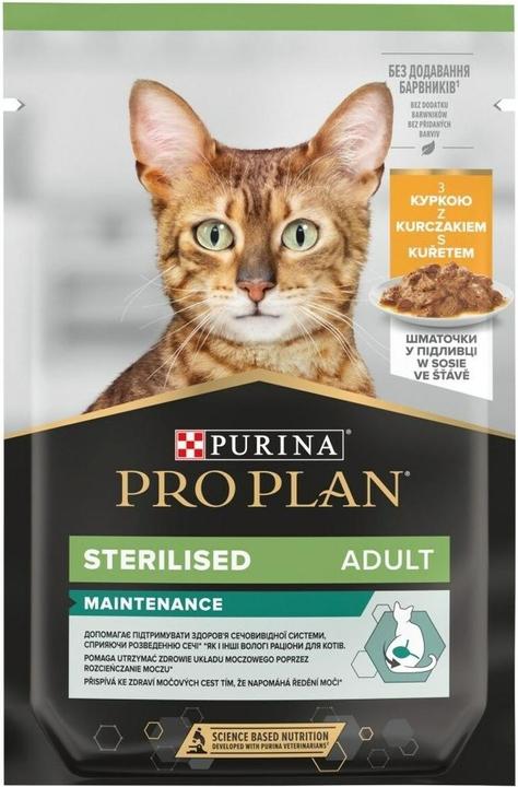 Image du produit Purina Pro Plan Cat Poulet Stérilisé - Nourriture humide pour chats - 85 g (Adulte, 85 g)