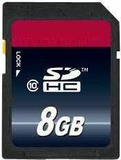 Produktbild CoreParts 8GB SDHC Class 10 (8 GB, SDHC, U1)