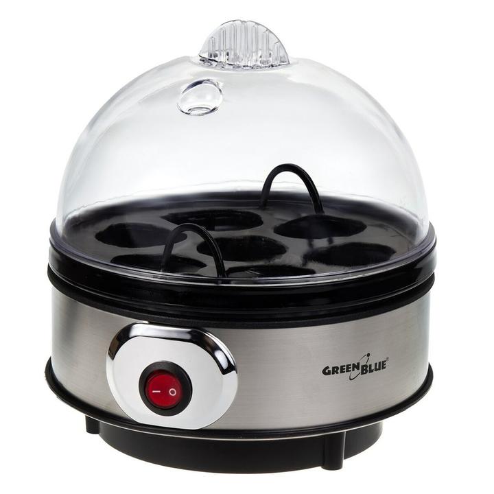 Greenblue cuiseur à oeufs automatique Puissance 400W jusqu'à 7 oeufs Gobelet gradué 220-240V 50 Hz GB57