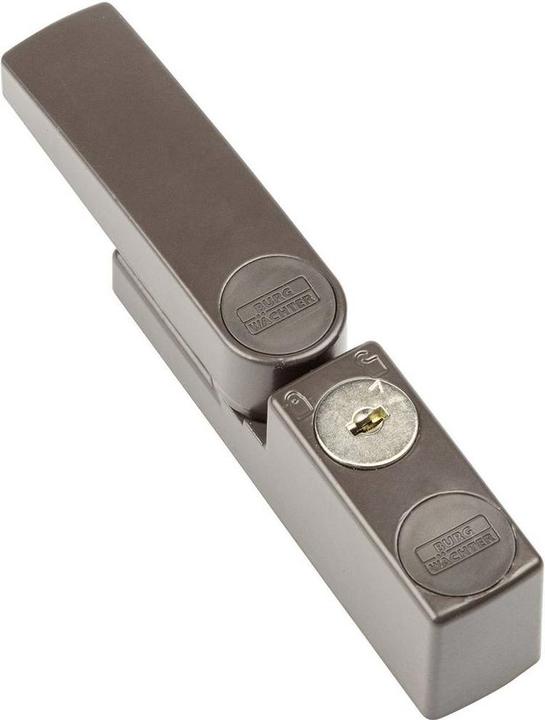 Actual product image Burg Wächter Window lock gray-brown Wi