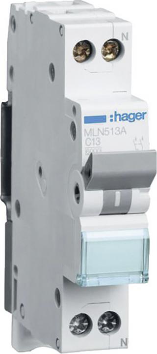Actual product image Hager LS switch
