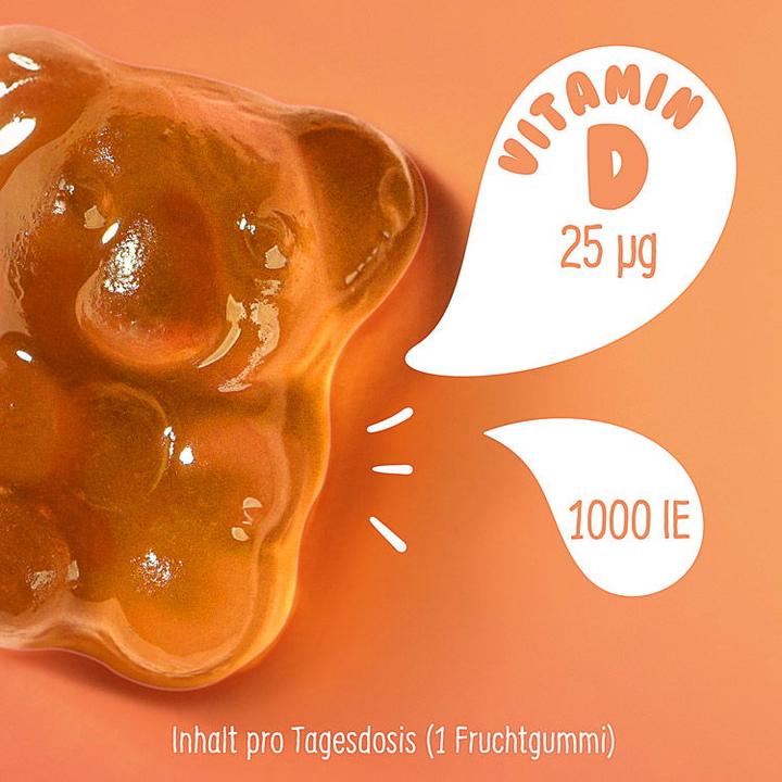 Produktbild Immufit Fruchtgummi mit Vitamin D vegan (60 Stück, 150 g)