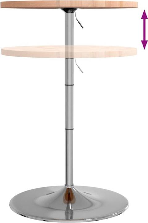 Produktbild VidaXL Bartisch Ø60 x 90,5 cm Buche