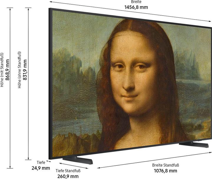 Image du produit Samsung The Frame QE65LS03B (65", LS03B, QLED, 4K, 2022)
