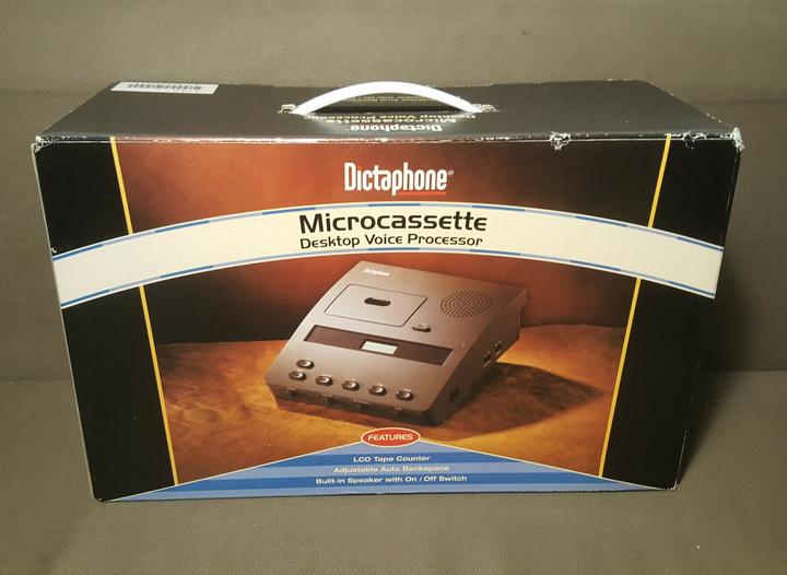 Image du produit Dictaphone 3740-6 Lecteur de microcassettes (appareil neuf!!)