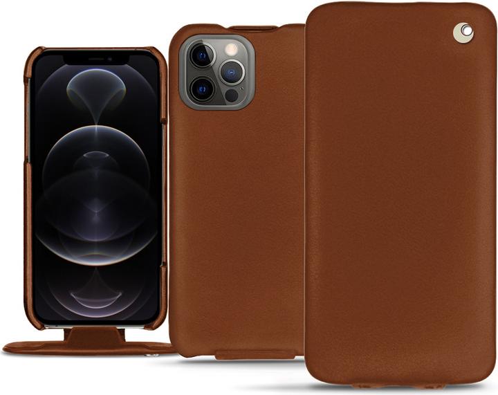 Productafbeelding Noreve Lederen omslag verticaal (Apple iPhone 12 Pro Max)