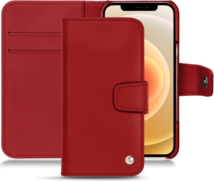 Produktbild Noreve Lederschutzhülle Wallet (Apple iPhone 12)