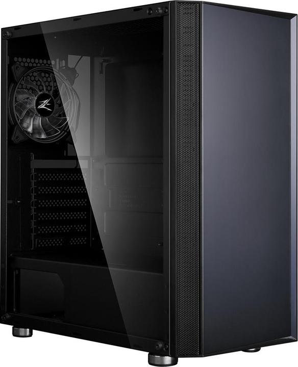 Produktbild Zalman R2 Black Computergehäuse Midi Tower Schwarz (ATX, mATX, Mini-ITX, E-ATX)