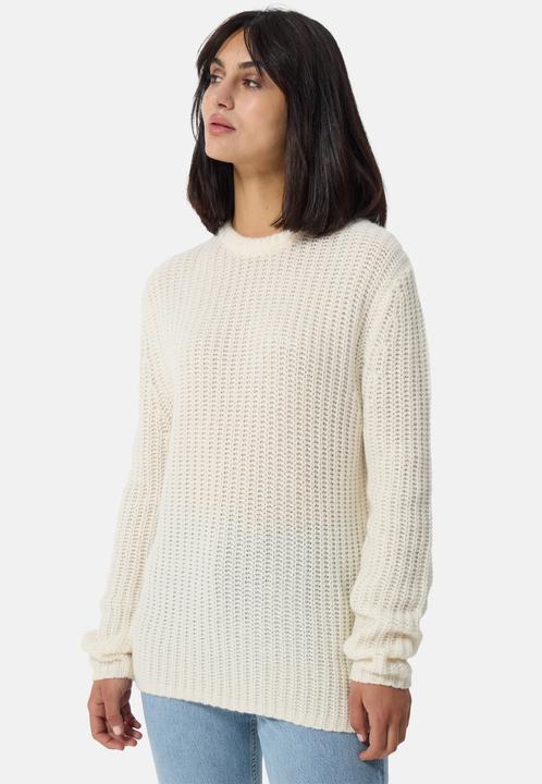 Cash-Mere Grobgestrickter Wolle Kaschmir Rundhals Pullover