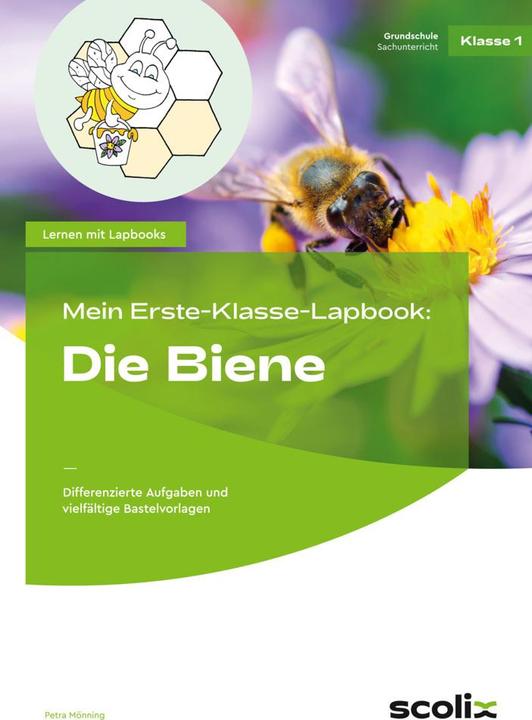 Immagine prodotto Mein Erste-Klasse-Lapbook: Die Biene (Tedesco, Petra Mönning, 2021)
