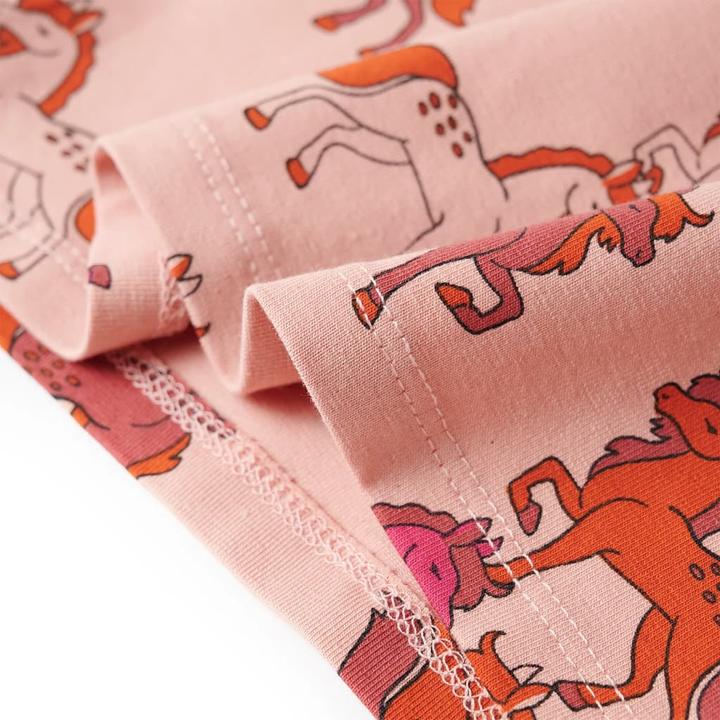 Actual product image VidaXL Children's pyjamas with long sleeves light pink 104,Material: 95 (104)
