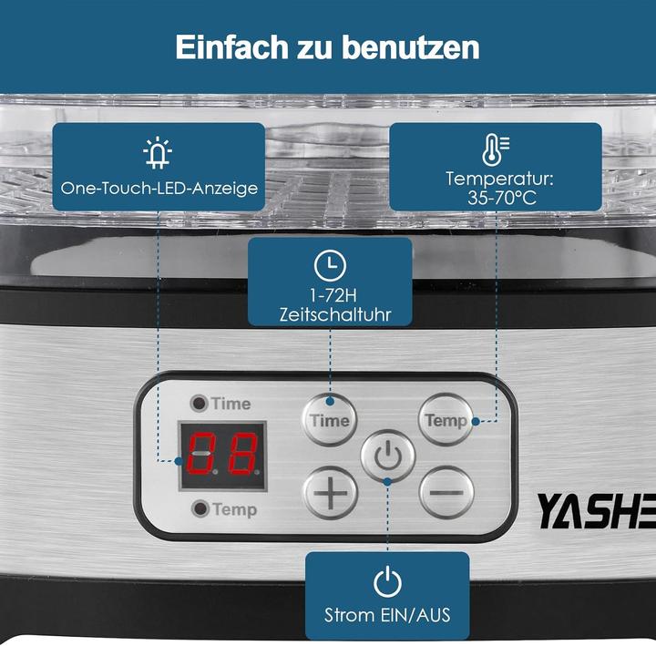 Immagine prodotto Yashe Dörrautomat GGJ-261B