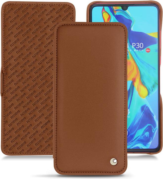 Productafbeelding Noreve Lederen omslag horizontaal (Huawei P30)