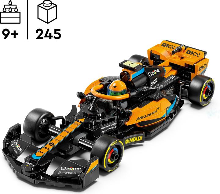 Image du produit LEGO McLaren Formule 1 Voiture de course 2023 (76919, LEGO Speed Champions)
