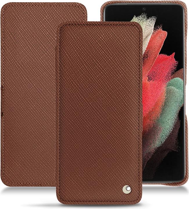 Actual product image Noreve Leather case horizontal (Samsung Galaxy S21 Ultra)