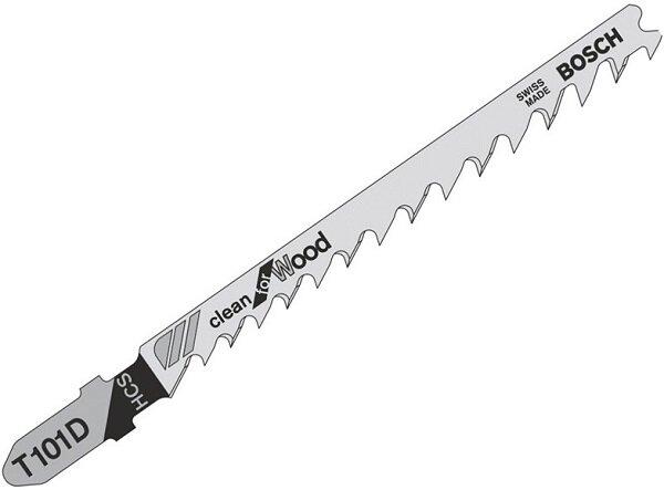 Actual product image Bosch Professional Zubehör Jigsaw blade T 101 D Clean for Wood, 100-pack