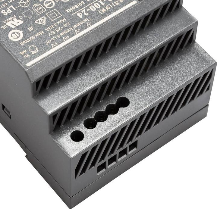 Produktbild MeanWell Hutschienen Netzteil (DIN Rail) 24 V/DC 3.83 A 92 W 1 x
