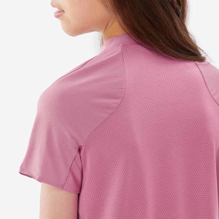 Image du produit Quechua T-shirt de randonnée enfant 7-15 ans, MH900 rose (8, 9, 10)