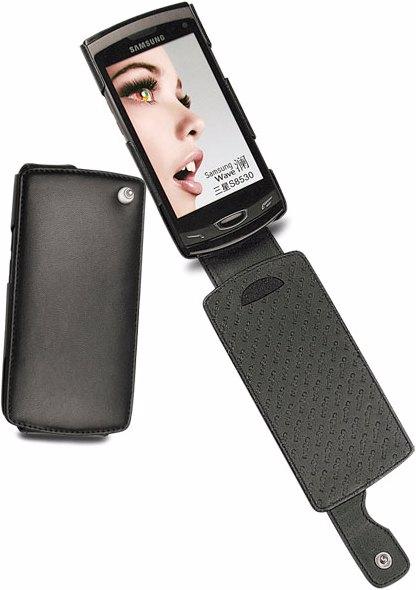 Productafbeelding Noreve Lederen omslag verticaal (Logicom Golf 2)