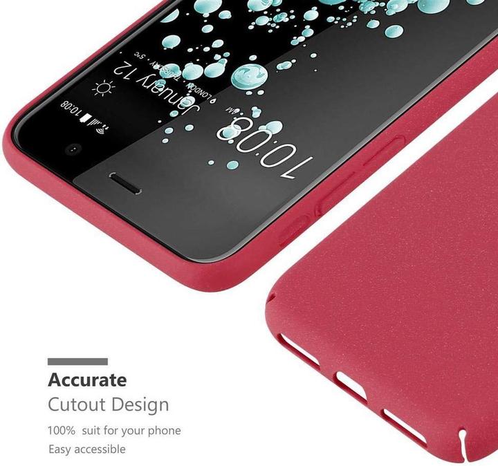 Image du produit Cadorabo Couverture rigide Frosty Cover (HTC U Play)