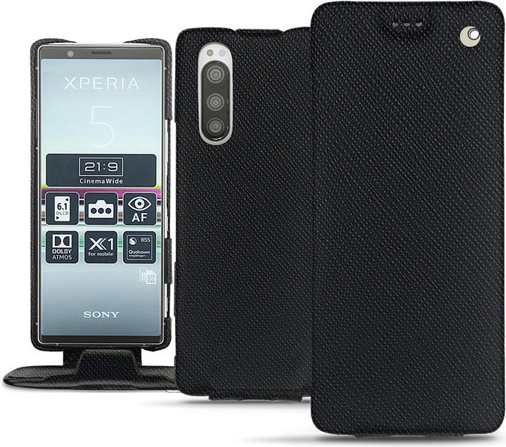 Actual product image Noreve Leather cover vertical (Sony Xperia 5)