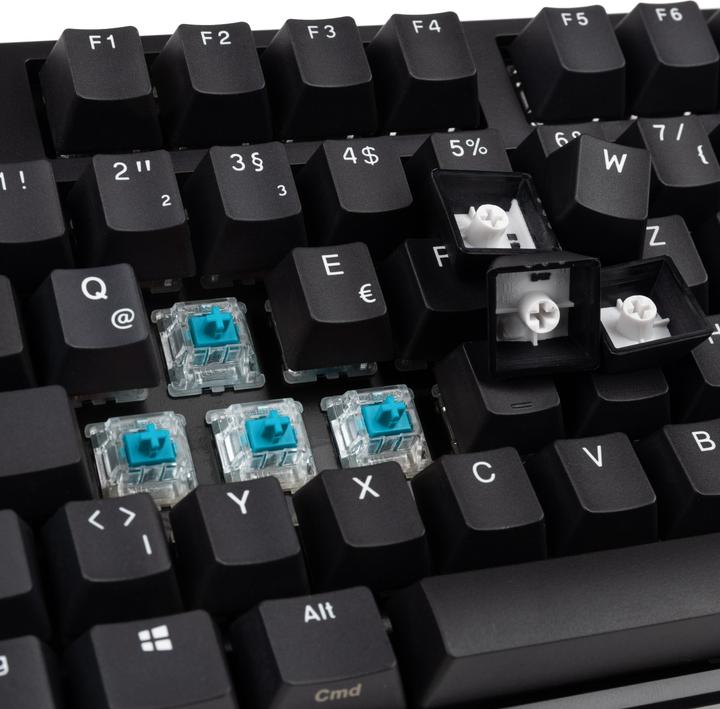 Actual product image Ducky Origin Gaming Keyboard, Cherry MX-Blue (DE, Cable)