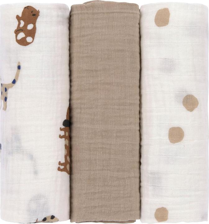 Image du produit Lässig Linge de couche 3 pièces L'Mateys bleu royal (85 cm, 85 cm)
