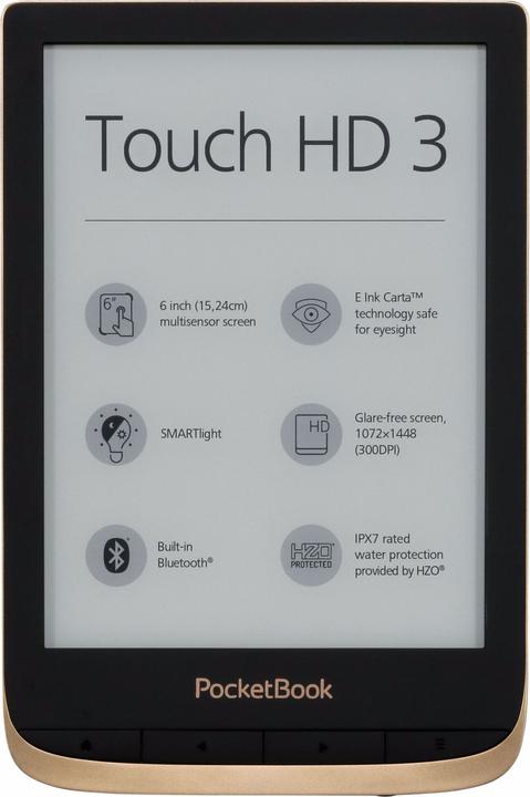 PocketBook Touch HD3 (6", 16 Go, Cuivre épicé)