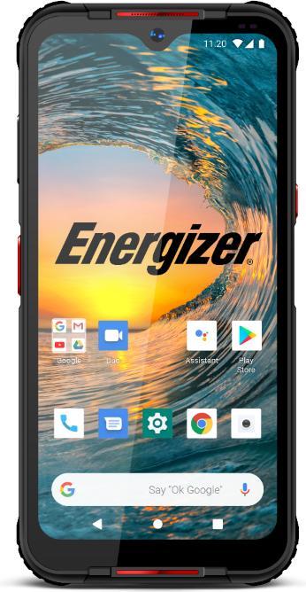 Actual product image Energizer H620S 4G BLACK IP69 (64 GB, Black, 6.20", Hybrid Dual SIM, 48 Mpx, 4G)