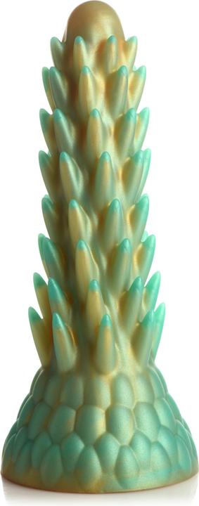 Actual product image Creature Cocks Stegosaurus - Spiky Reptile Silicone Dildo