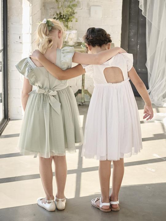 Produktbild Vertbaudet Festliches Mädchen Volantkleid, Musselin & Tüll (92)