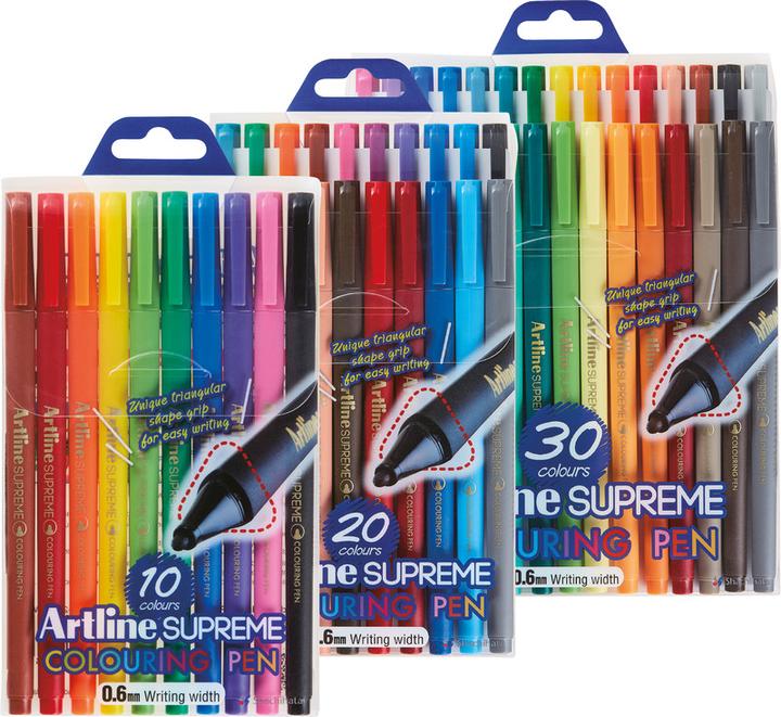 Image du produit Artline Feutre de coloriage Triangular Supreme Colouring Pen (Trié)