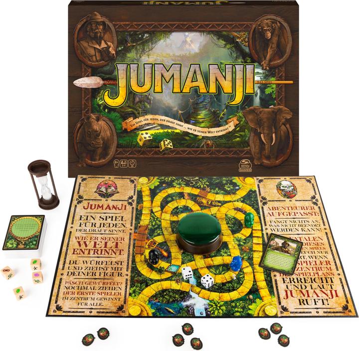 Actual product image Spin Master Jumanji (German)