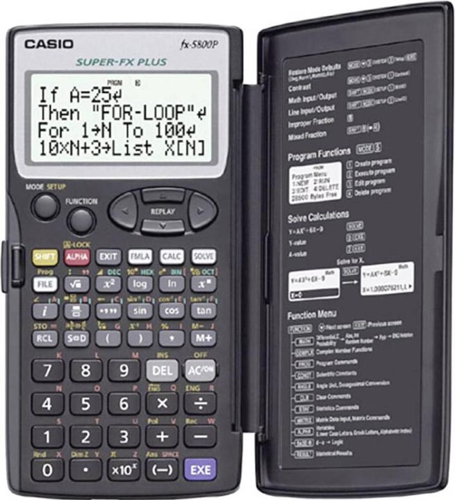 Produktbild Casio FX 5800 P (Batterien)