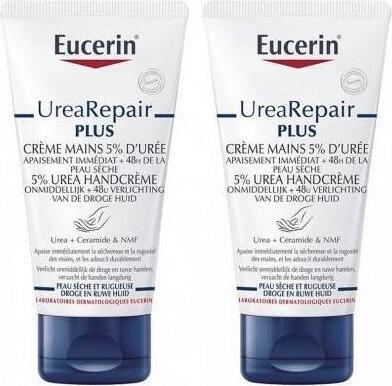 Image du produit Eucerin UreaRepair PLUS 5% Urea Hand Cream Duo (75 ml)