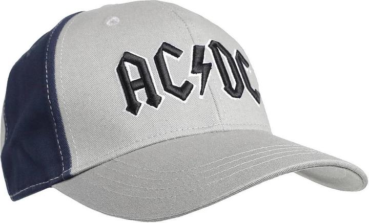 Actual product image AC/DC Unisex Adult Two Tone Logo Baseball Cap (One size)