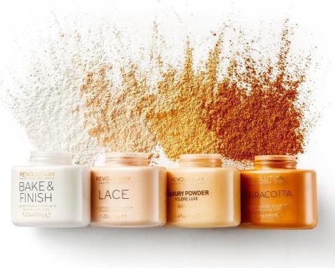 Actual product image Makeup Revolution baking powder (Translucent)