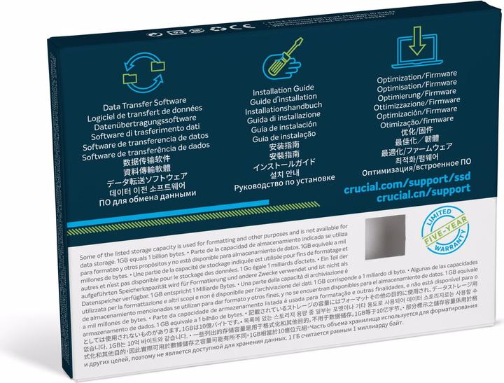 Immagine prodotto Crucial P5 Plus (1000 GB, M.2 2280)