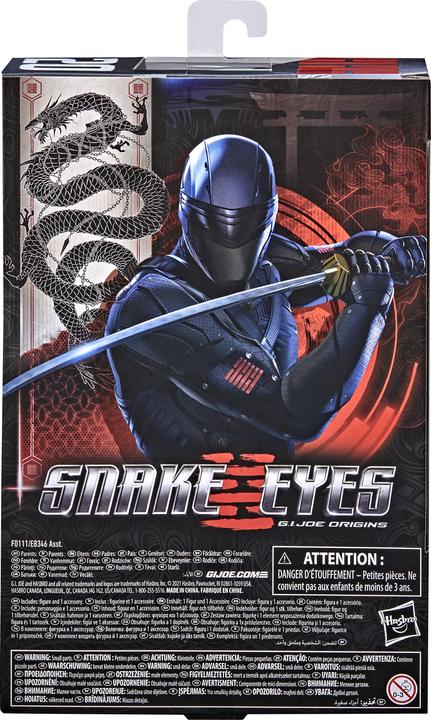 Image du produit Hasbro G.I. Joe Classified Series Snake Eyes : G.I. Joe Origins Scarlett Figurine 20 Jouets à collectionner