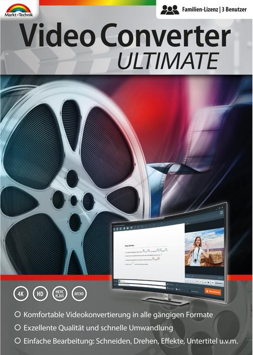 Actual product image Video Converter Ultimate (1 User, 1 Devices/Users, unlimited)