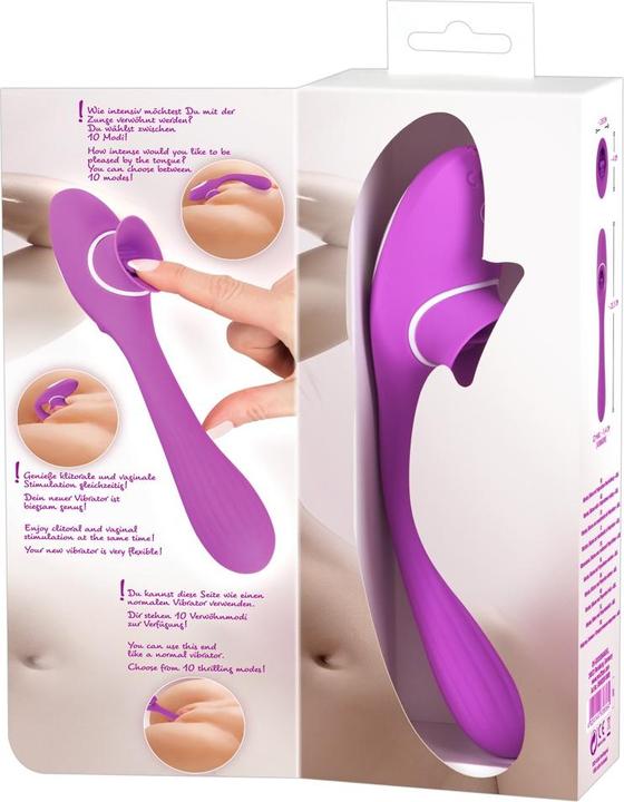 Actual product image You2Toys 2 Function Bendable Vibe