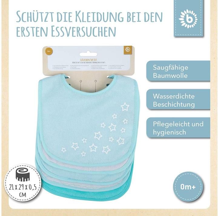 Produktbild Bieco Lätzchen 5er Pack