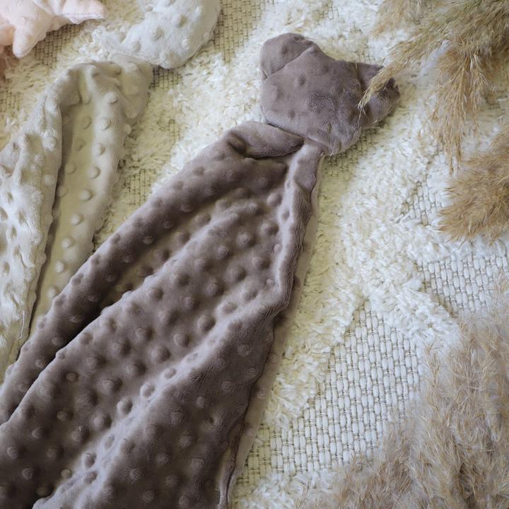 Produktbild Baby-Nest Schmusetuch |Minky|Cappuccino Bär