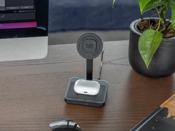 Immagine prodotto Quad Lock Caricabatterie wireless da tavolo doppio (15 W)