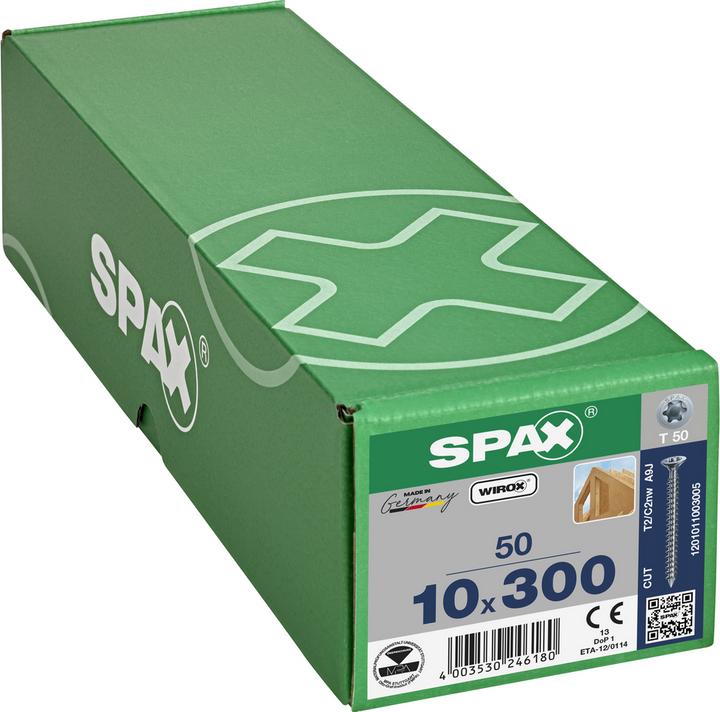 Produktbild Spax Holzbauschrauben (50 Schrauben pro Stück)