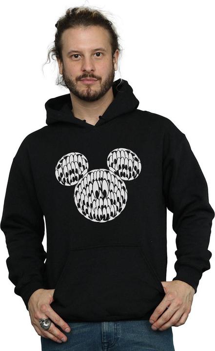 Actual product image Disney Mens Mickey Mouse Head Of Eyes Hoodie (XXL)