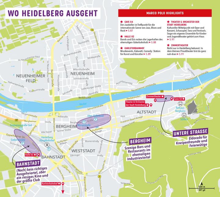 Image du produit Reiseführer Heidelberg (Allemand, Christl Bootsma, Marlen O'Brien, 2023)