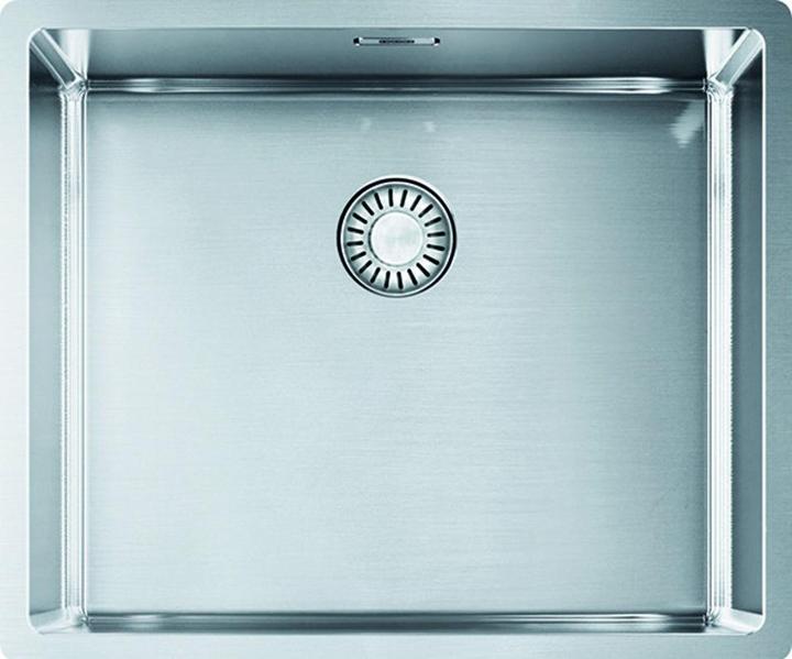 Franke Scatola BXX 110-50/ BXX 210-50 Acciaio inox 127.0671.570 (Lavandino montato in alto, 80 cm, 60 cm)