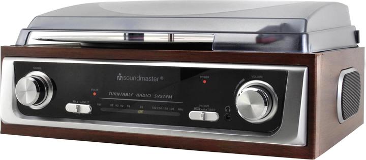 Produktbild Soundmaster Stereoanlage PL196H Braun