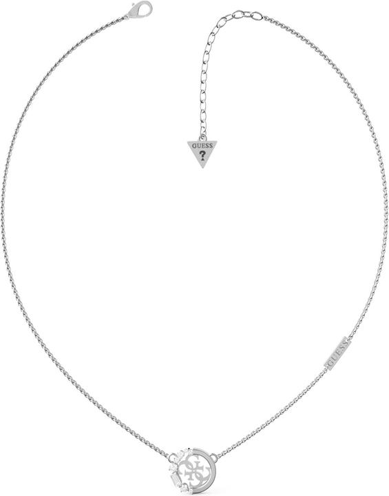 Guess Pure Light Halskette (Edelstahl, Mit Stein(en))